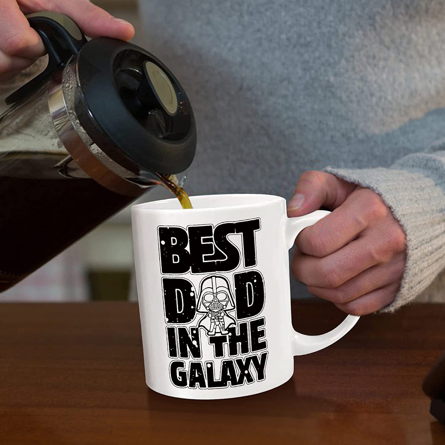 Gifts for Dad from Daughter Son,11 OZ Novelty Coffee Mug Fathers Day Dad Gifts for Men Him, Valentines Day Christmas