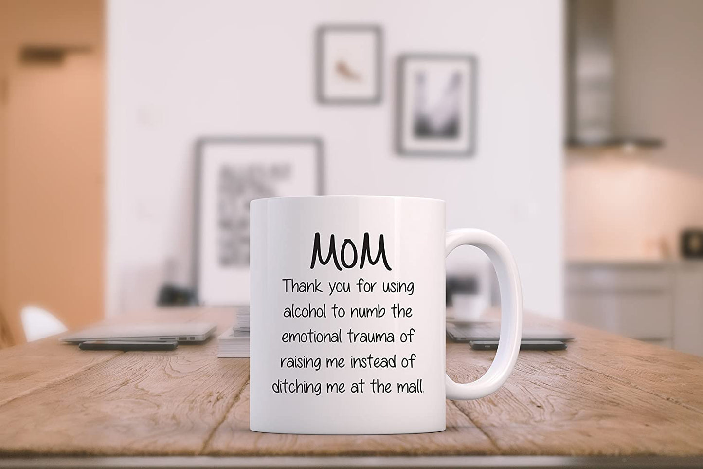 Mom, Sharing Your DNA Funny Coffee Mug - Best Mothers Day Gifts for Mom, Women - Unique Gag Mom Gifts from Daughter, Son, Child, Kids - Birthday