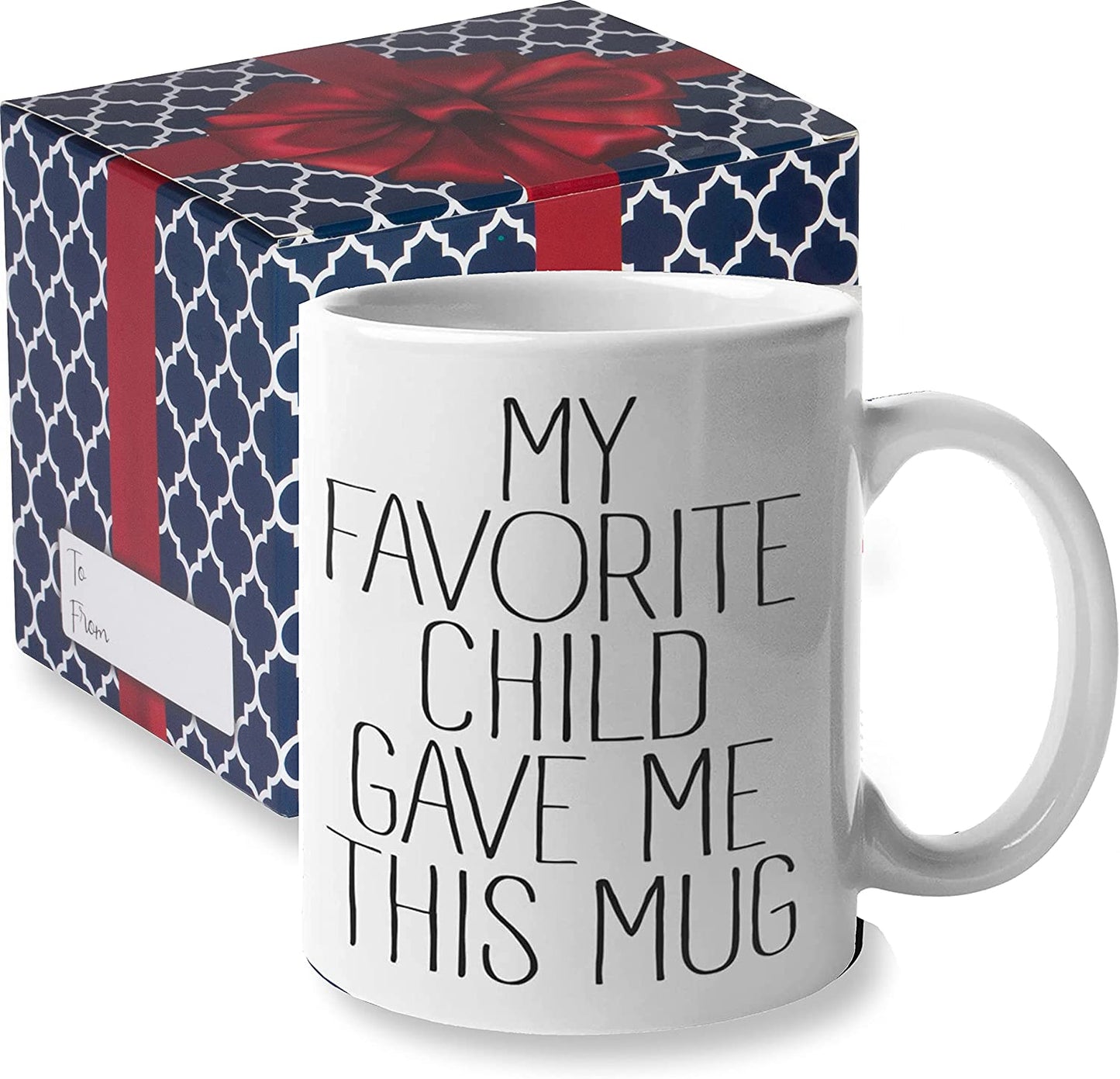 My Favorite Child Gave Me This Mug - Fathers Day Coffee Mugs, Dad Birthday Presents | Christmas Gift Ideas for Parents