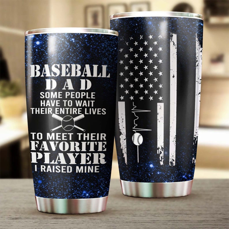 Baseball Dad I raised my favorite baseball player-Birthday Christmas Gift Father's day Gift for dad from son from daughter