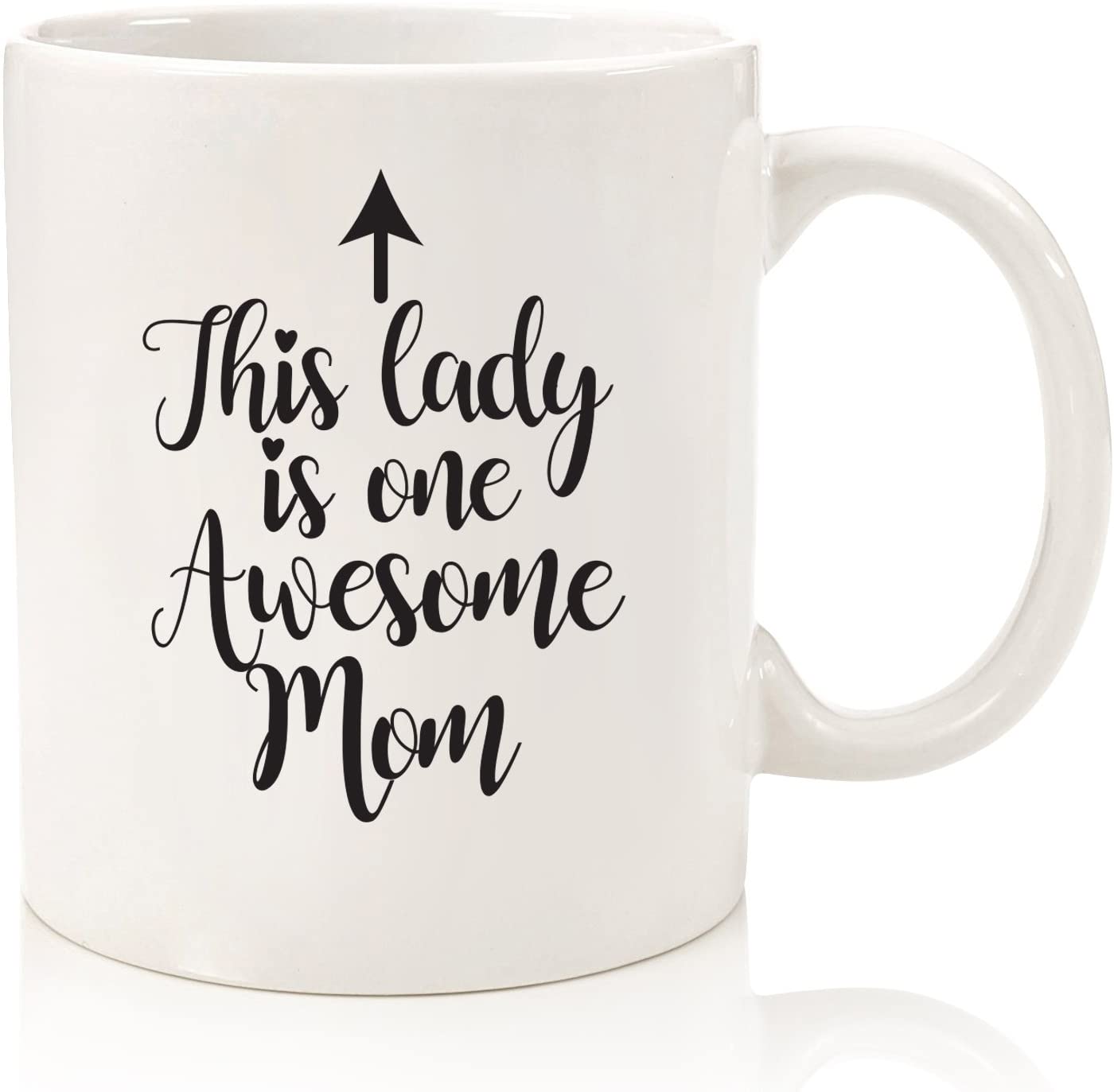 One Awesome Mom Funny Coffee Mug - Best Mothers Day Gifts for Mom, Women - Unique Gift Idea for Her From Daughter, Son, Kids, Husband
