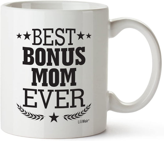 Christmas Step-Mom Presents Step Mom Mother's Day Present Birthday Greatest Funny Cool Unique For Mothers Day Best From Daughter Son Xmas Gag Awesome