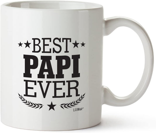 Fathers Day Present for Grandpa Papi Birthday Grandfather From Daughter Grandchildren Granddaughter To Great Grandpas Funny Cool Prime Best Poppy Ever