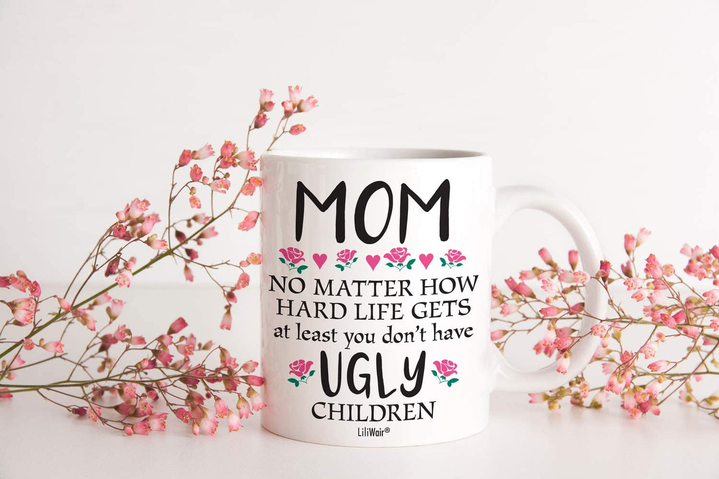 Mothers Day Gifts For Mom From Daughter Son Funny Birthday Coffee Cup Mugs Mother's Day Mug Presents in Law Step Moms Best Funny Unique