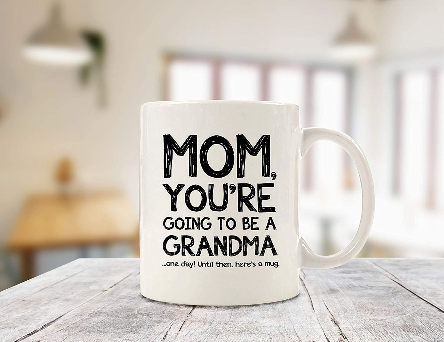 Going To Be A Grandma Funny Mom Mug - Best Mother's Day Gifts for Mom, Women - Unique Gag Mom Gifts from Daughter, Son, Kids - Top Birthday Present