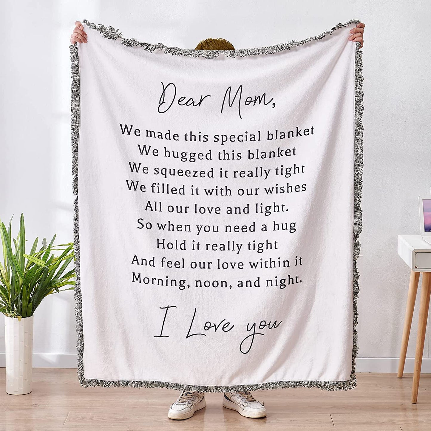 Gifts for Mothers Day Mom Gifts Mom Birthday Gifts for Mom from Daughter Gifts for Mothers Day Soft Throw 50" x 60"