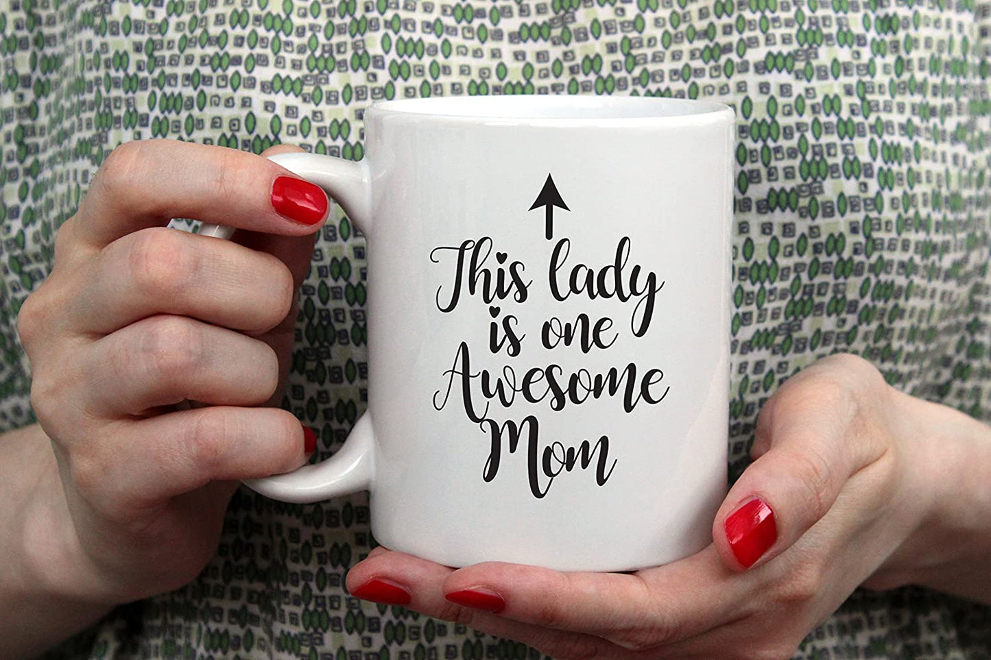 One Awesome Mom Funny Coffee Mug - Best Mothers Day Gifts for Mom, Women - Unique Gift Idea for Her From Daughter, Son, Kids, Husband