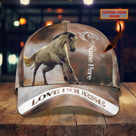 Horse - Personalized Name Cap 105A - PT971